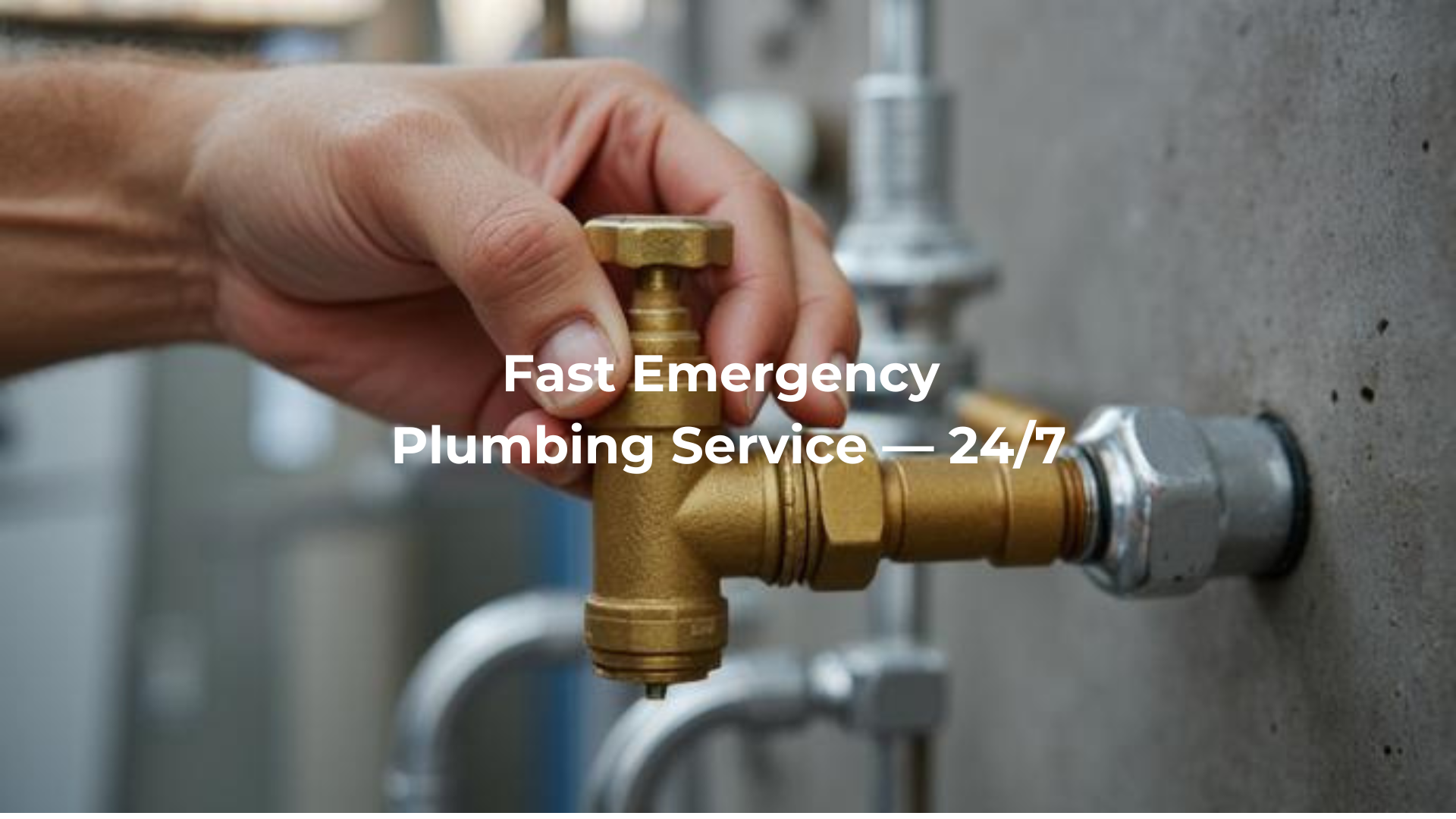 Plumbing Hero Banner